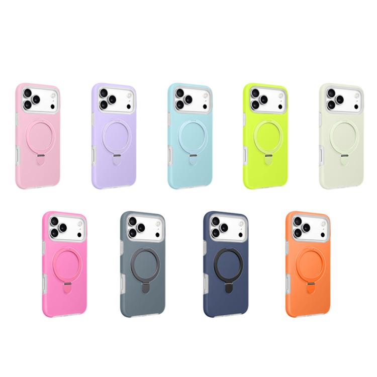 Capa de Telemóvel com Suporte MagSafe em Silicone Líquido Jelly, Para iPhone 17 Pro Max, Para iPhone 17 Pro, Para iPhone 17, Para iPhone Air, Para iPhone 16 Pro Max