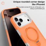 Capa de Telemóvel com Suporte MagSafe em Silicone Líquido Jelly, Para iPhone 17 Pro Max, Para iPhone 17 Pro, Para iPhone 17, Para iPhone Air, Para iPhone 16 Pro Max