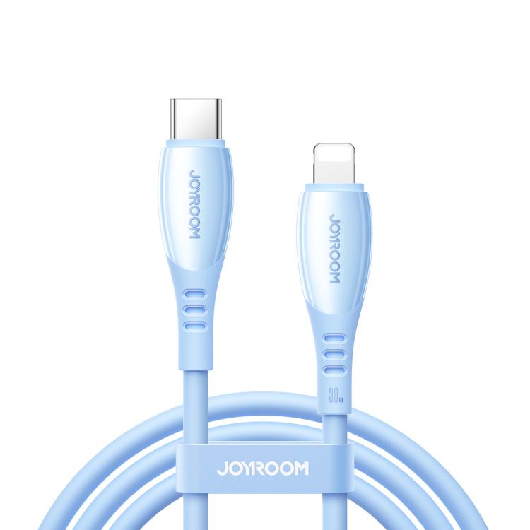 JOYROOM S-A59 Série Vibrant Cabo de Dados para Carregamento Rápido 30W Tipo-C para 8 Pinos, 1,2m