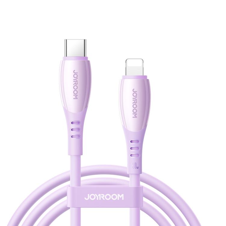 JOYROOM S-A59 Série Vibrant Cabo de Dados para Carregamento Rápido 30W Tipo-C para 8 Pinos, 1,2m