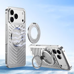 Capa de Telemóvel Metálica com Suporte Magnético MagSafe de Arrefecimento, Para iPhone 17 Pro Max, Para iPhone 17 Pro, Para iPhone 17