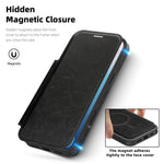 Capa para telemóvel Linton MagSafe em pele, para iPhone 17 Pro Max, para iPhone 17 Pro, para iPhone 17, para iPhone Air