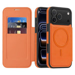 Capa para telemóvel Linton MagSafe em pele, para iPhone 17 Pro Max, para iPhone 17 Pro, para iPhone 17, para iPhone Air