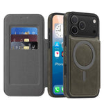 Capa para telemóvel Linton MagSafe em pele, para iPhone 17 Pro Max, para iPhone 17 Pro, para iPhone 17, para iPhone Air