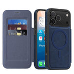 Capa para telemóvel Linton MagSafe em pele, para iPhone 17 Pro Max, para iPhone 17 Pro, para iPhone 17, para iPhone Air