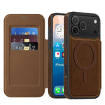 Capa para telemóvel Linton MagSafe em pele, para iPhone 17 Pro Max, para iPhone 17 Pro, para iPhone 17, para iPhone Air