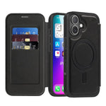 Capa para telemóvel Linton MagSafe em pele, para iPhone 17 Pro Max, para iPhone 17 Pro, para iPhone 17, para iPhone Air
