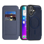 Capa para telemóvel Linton MagSafe em pele, para iPhone 17 Pro Max, para iPhone 17 Pro, para iPhone 17, para iPhone Air