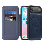 Capa para telemóvel Linton MagSafe em pele, para iPhone 17 Pro Max, para iPhone 17 Pro, para iPhone 17, para iPhone Air