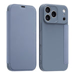 Capa para telemóvel em pele com sensação de pele líquida imitada e compartimentos para cartões, para iPhone 17 Pro Max, para iPhone 17 Pro, para iPhone 17, para iPhone Air
