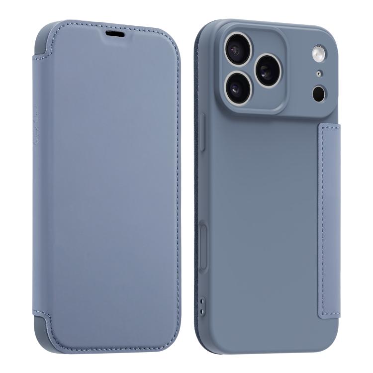 Capa para telemóvel em pele com sensação de pele líquida imitada e compartimentos para cartões, para iPhone 17 Pro Max, para iPhone 17 Pro, para iPhone 17, para iPhone Air