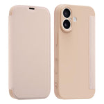 Capa para telemóvel em pele com sensação de pele líquida imitada e compartimentos para cartões, para iPhone 17 Pro Max, para iPhone 17 Pro, para iPhone 17, para iPhone Air