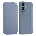 Capa para telemóvel em pele com sensação de pele líquida imitada e compartimentos para cartões, para iPhone 17 Pro Max, para iPhone 17 Pro, para iPhone 17, para iPhone Air