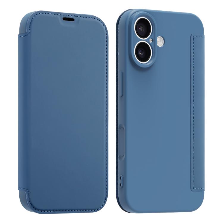 Capa para telemóvel em pele com sensação de pele líquida imitada e compartimentos para cartões, para iPhone 17 Pro Max, para iPhone 17 Pro, para iPhone 17, para iPhone Air