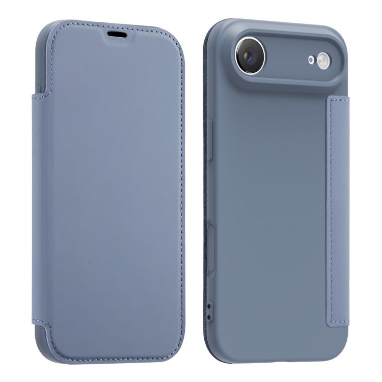 Capa para telemóvel em pele com sensação de pele líquida imitada e compartimentos para cartões, para iPhone 17 Pro Max, para iPhone 17 Pro, para iPhone 17, para iPhone Air