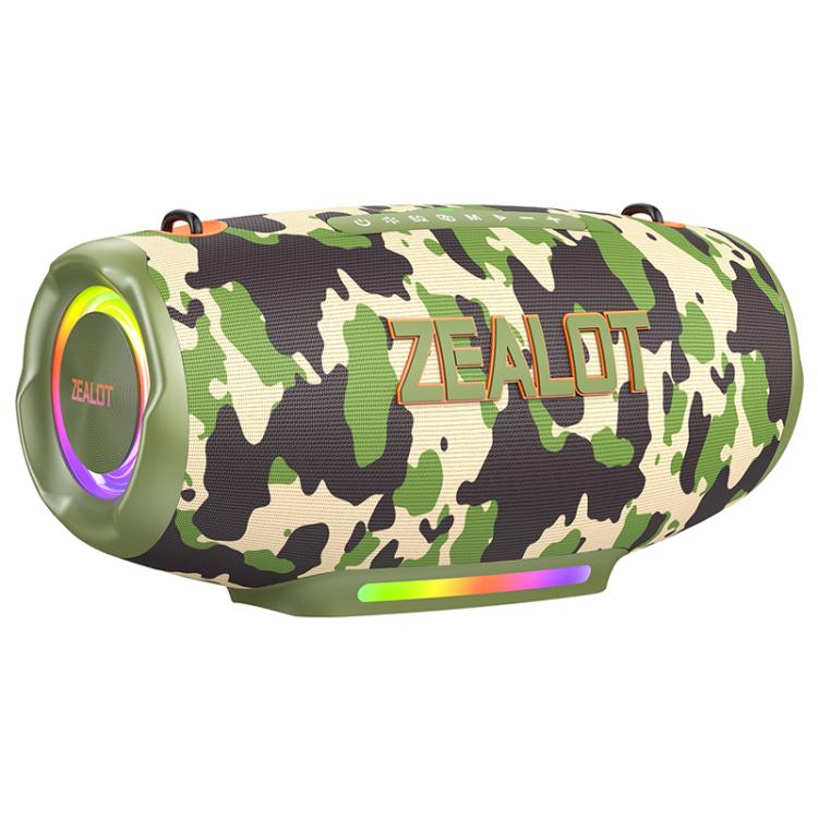 Altifalante Bluetooth Colorido Portátil Outdoor Zealot S127 100W