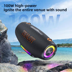Altifalante Bluetooth Colorido Portátil Outdoor Zealot S127 100W