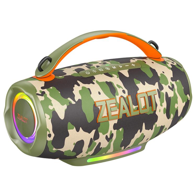 Altifalante Bluetooth RGB Portátil de Mão Outdoor Zealot S167 100W