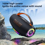 Altifalante Bluetooth RGB Portátil de Mão Outdoor Zealot S167 100W