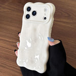 Capa para telemóvel TPU estilo nuvem à prova de choque, para iPhone 17 Pro Max, para iPhone 17 Pro, para iPhone 17, para iPhone Air, para iPhone 16 Pro Max, para iPhone 16 Pro, para iPhone 16 Plus, para iPhone 16