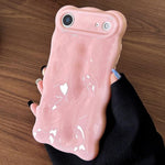 Capa para telemóvel TPU estilo nuvem à prova de choque, para iPhone 17 Pro Max, para iPhone 17 Pro, para iPhone 17, para iPhone Air, para iPhone 16 Pro Max, para iPhone 16 Pro, para iPhone 16 Plus, para iPhone 16