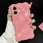 Capa para telemóvel TPU estilo nuvem à prova de choque, para iPhone 17 Pro Max, para iPhone 17 Pro, para iPhone 17, para iPhone Air, para iPhone 16 Pro Max, para iPhone 16 Pro, para iPhone 16 Plus, para iPhone 16