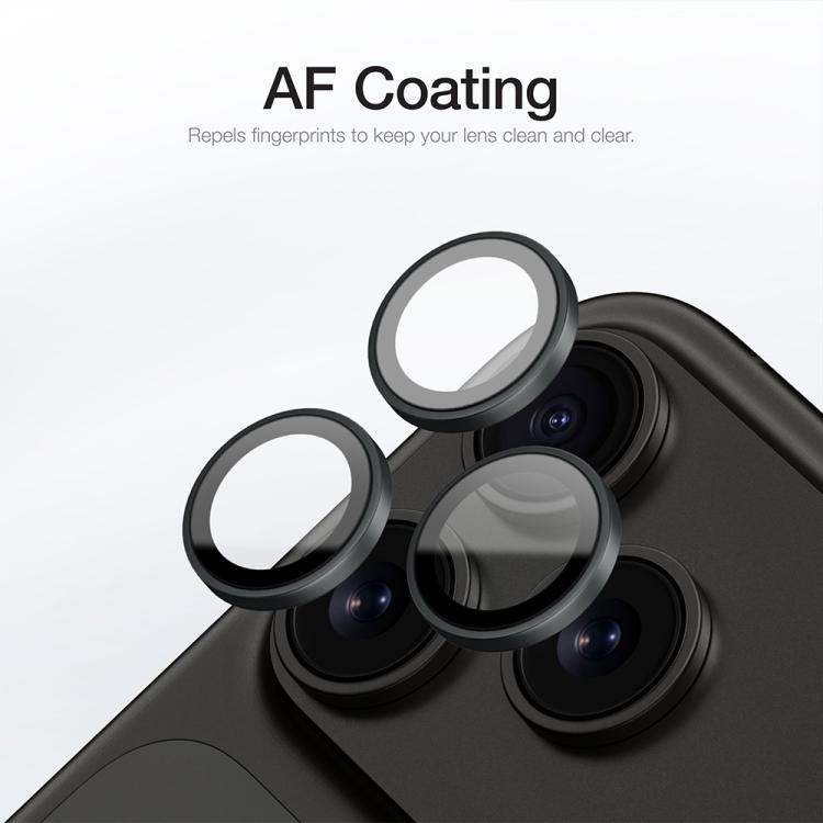 XDcase Protetor de Lente de Câmara Hawkeye AF + AR com Ferramenta de Alinhamento, Para iPhone 17 Pro Max, Para iPhone 17 Pro