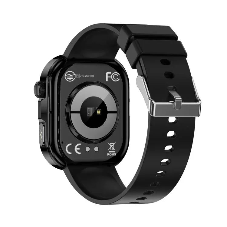 GE52 Ecrã HD Full Touch de 1,88 polegadas Smartwatch com Chamada BT Correia de Silicone, Suporta Monitorização de Saúde