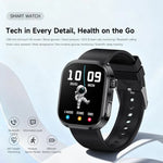GE52 Ecrã HD Full Touch de 1,88 polegadas Smartwatch com Chamada BT Correia de Silicone, Suporta Monitorização de Saúde
