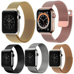Pack de 5 Pulseiras Magnéticas em Metal Milanês xDfind, Para Apple Watch 42 / 44 / 45 / 46 / 49mm, Para Apple Watch 38 / 40 / 41 / S11 42mm