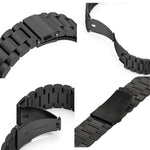 Pack de 5 Pulseiras em Aço Inoxidável com Fivela de Três Contas xDfind, Para Apple Watch 42 / 44 / 45 / 46 / 49mm, Para Apple Watch 38 / 40 / 41 / S11 42mm