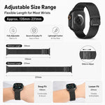 Pack de 5 Pulseiras Mistas Milanês com Fivela Guarda-Chuva + Fivela Borboleta xDfind, Para Apple Watch 42 / 44 / 45 / 46 / 49mm, Para Apple Watch 38 / 40 / 41 / S11 42mm