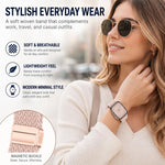 Pack de 5 Pulseiras Trançadas com Fivela Magnética xDfind, Para Apple Watch 42 / 44 / 45 / 46 / 49mm, Para Apple Watch 38 / 40 / 41 / S11 42mm