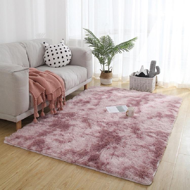 Tapete simples de gradiente para sofá, quarto e sala de estar, arco-íris 100x200cm, rosa roxo 100x200cm, cinza claro 100x200cm