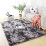 Tapete simples de gradiente para sofá, quarto e sala de estar, arco-íris 100x200cm, rosa roxo 100x200cm, cinza claro 100x200cm