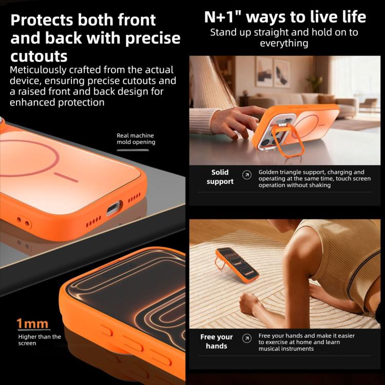 Capa para telemóvel AG Frosted Lens Holder MagSafe, para iPhone 12, para iPhone 12 Pro Max, para iPhone 12 Pro, para iPhone 11