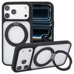 Capa para telemóvel GEBEI série Jazz com rotação de 360 graus, sensação de pele fosca e MagSafe, para iPhone 17 Pro Max, para iPhone 17 Pro