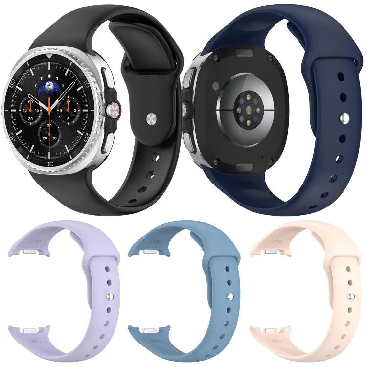 Pack de 5 Pulseiras de Relógio em Silicone com Fivela Invertida xDfind, Para Samsung Galaxy Watch8 / 8 Classic