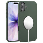 Capa para telemóvel MagSafe de silicone líquido com cobertura total, para iPhone 17 Pro Max, para iPhone 17 Pro, para iPhone 17, para iPhone Air