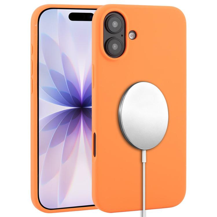 Capa para telemóvel MagSafe de silicone líquido com cobertura total, para iPhone 17 Pro Max, para iPhone 17 Pro, para iPhone 17, para iPhone Air