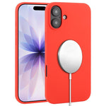 Capa para telemóvel MagSafe de silicone líquido com cobertura total, para iPhone 17 Pro Max, para iPhone 17 Pro, para iPhone 17, para iPhone Air