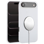Capa para telemóvel MagSafe de silicone líquido com cobertura total, para iPhone 17 Pro Max, para iPhone 17 Pro, para iPhone 17, para iPhone Air