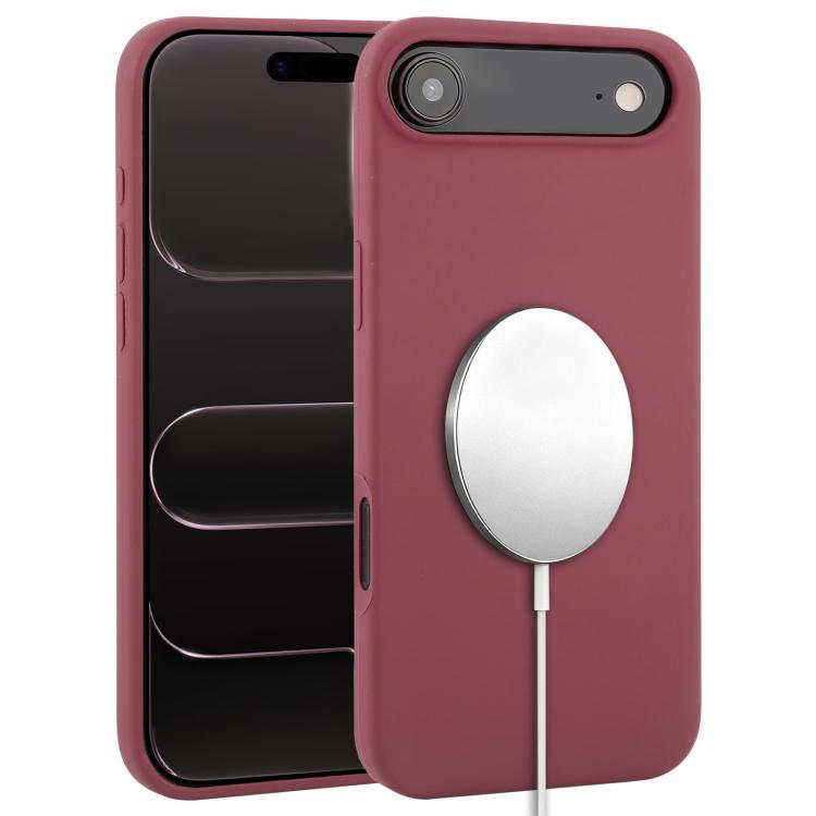 Capa para telemóvel MagSafe de silicone líquido com cobertura total, para iPhone 17 Pro Max, para iPhone 17 Pro, para iPhone 17, para iPhone Air