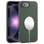 Capa para telemóvel MagSafe de silicone líquido com cobertura total, para iPhone 17 Pro Max, para iPhone 17 Pro, para iPhone 17, para iPhone Air