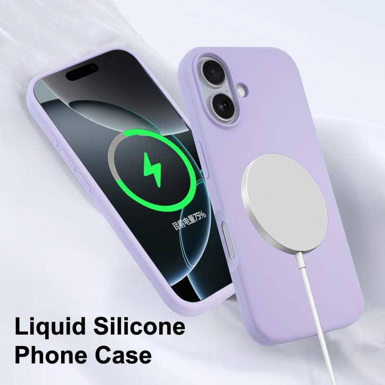 Capa para telemóvel MagSafe de silicone líquido com cobertura total, para iPhone 17 Pro Max, para iPhone 17 Pro, para iPhone 17, para iPhone Air