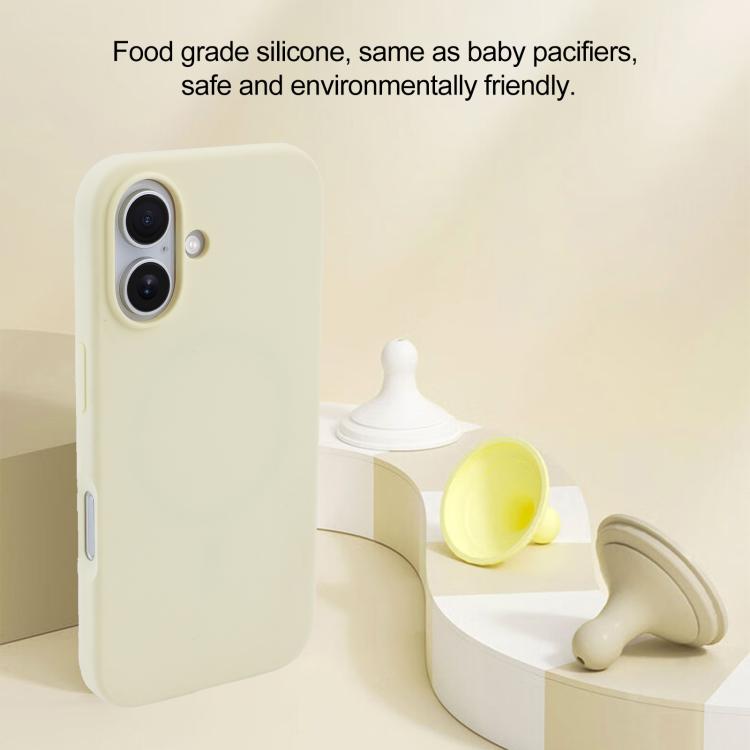 Capa para telemóvel MagSafe de silicone líquido com cobertura total, para iPhone 17 Pro Max, para iPhone 17 Pro, para iPhone 17, para iPhone Air