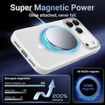 Capa para telemóvel magnética XDcase com estrutura metálica para lente e sensação de pele, para iPhone 17 Pro Max, para iPhone 17 Pro, para iPhone 17