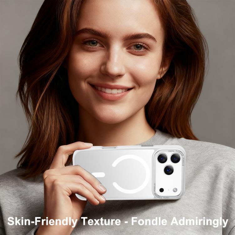Capa para telemóvel magnética XDcase com estrutura metálica para lente e sensação de pele, para iPhone 17 Pro Max, para iPhone 17 Pro, para iPhone 17