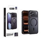 Capa para telemóvel magnética XDcase com estrutura metálica para lente e sensação de pele, para iPhone 17 Pro Max, para iPhone 17 Pro, para iPhone 17