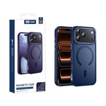 Capa para telemóvel magnética XDcase com estrutura metálica para lente e sensação de pele, para iPhone 17 Pro Max, para iPhone 17 Pro, para iPhone 17